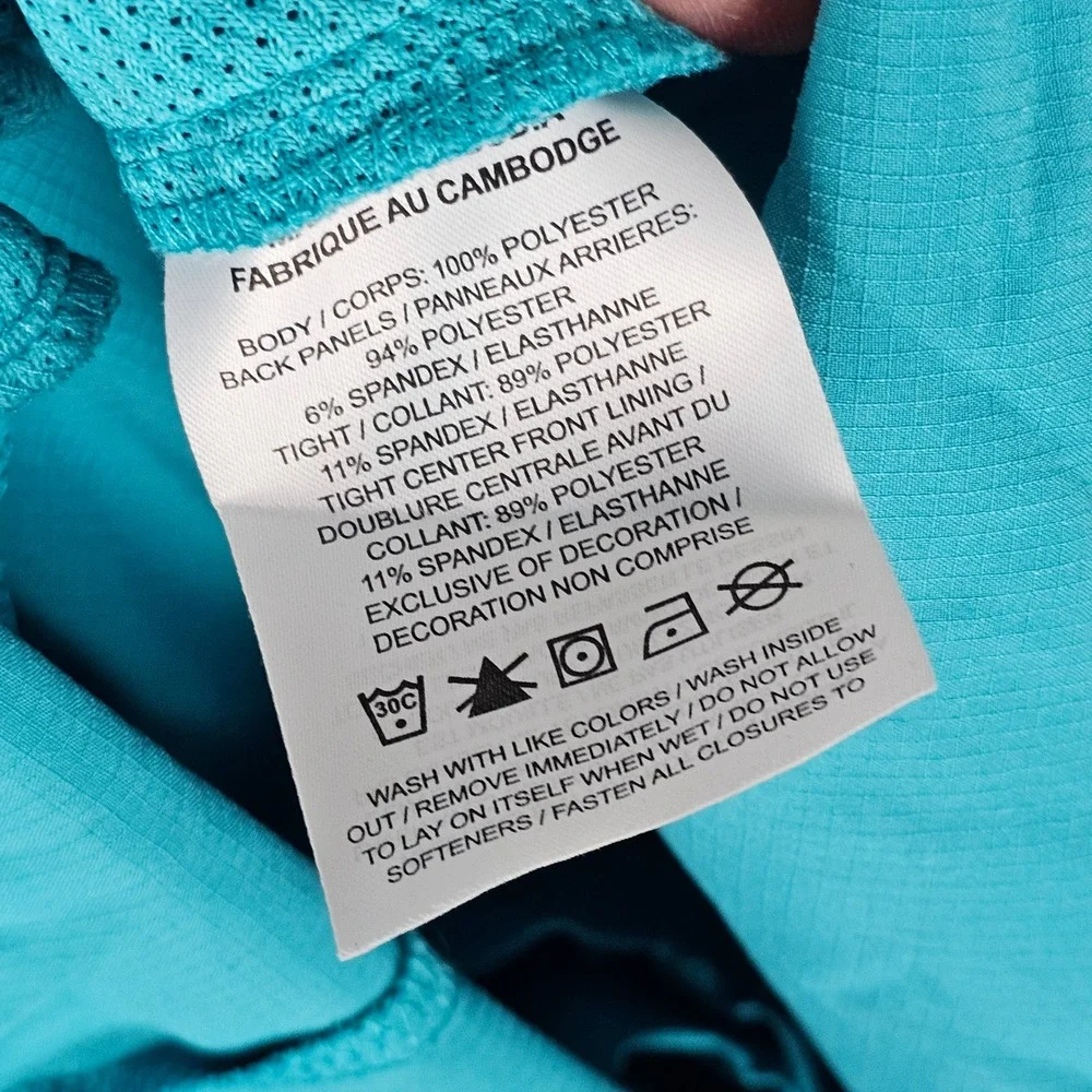 Nike Shorts Mens L Teal Stride Dri-FIT Running Athletic DM4759-345 2 in 1